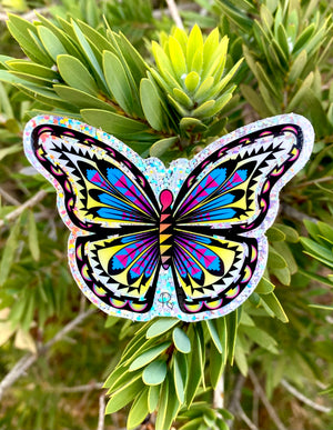 Tribal Butterfly - Glitter