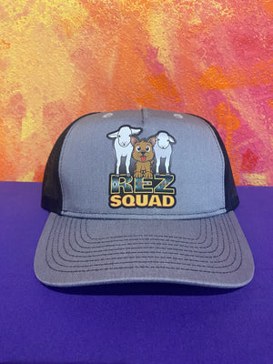 Trucker Cap - Rez Squad - Grey/Black