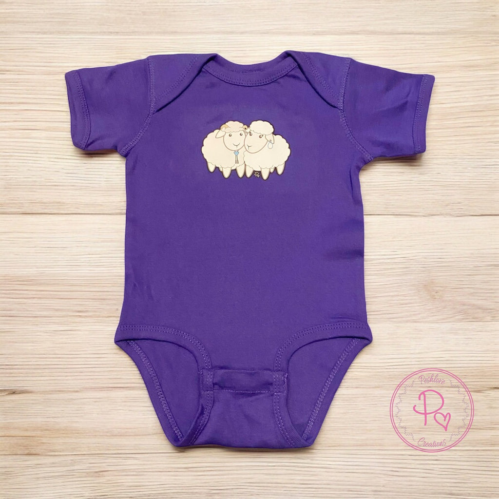 Infant Onesie- Mutton Lovers - Purple