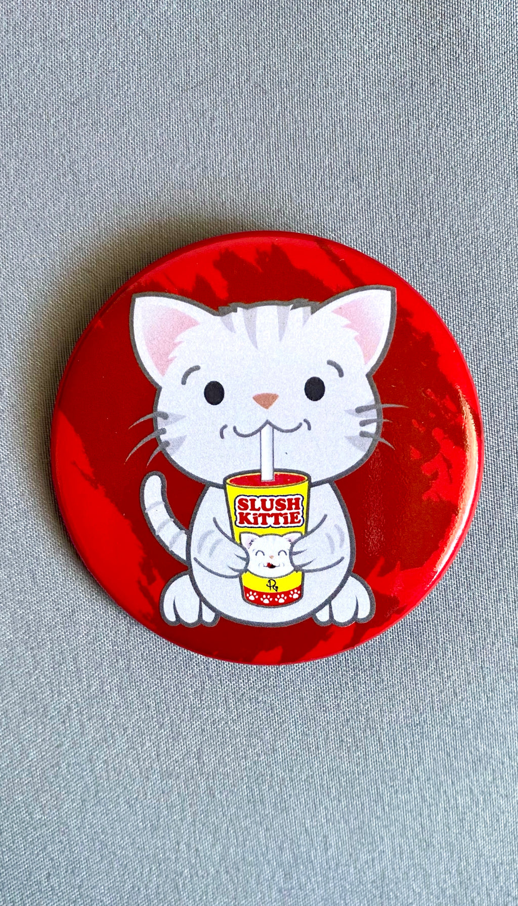 Slush Kittie - Round Buttons