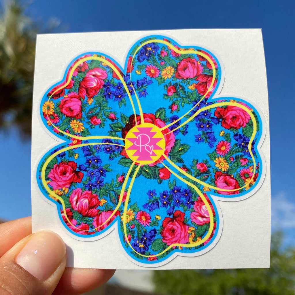 Floral Flower - Blue